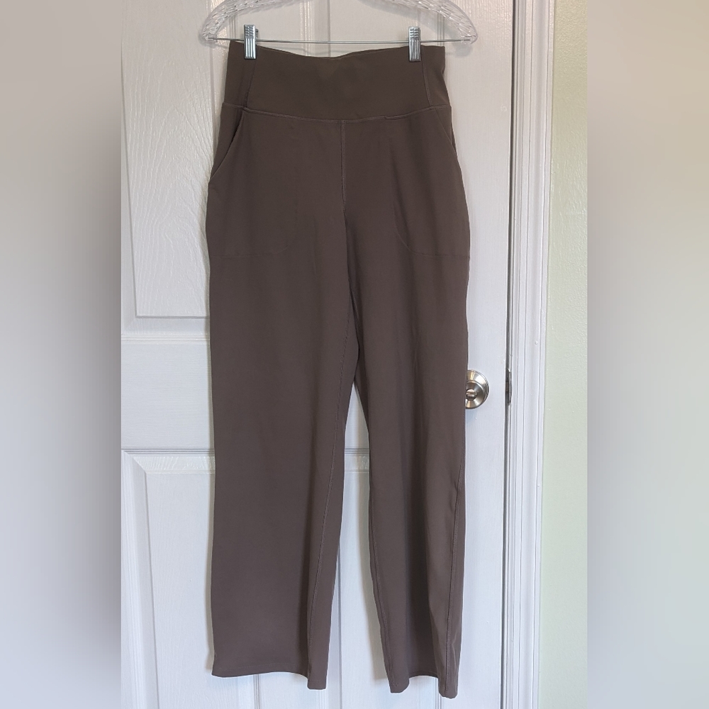 RBX Active Women's Leggings Pull On High Waist Workout Size M/M Taupe
